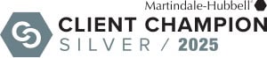 Martindale-Hubble Client Champion Silver 2025